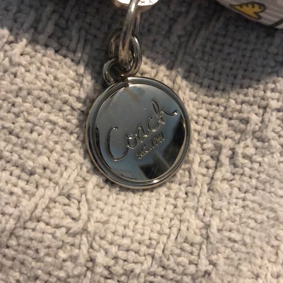 COACH Poppy Graffiti Butterfly Heart Coin Purse - Picture 5 of 8